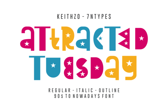 Attracted Tuesday: The Display Font for Modern Marketing