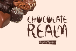 Chocolate Realm: A Modern Display Font for Digital Brand Impact