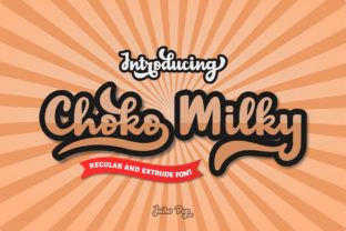 Choko Milky: The Display Font That Makes Your Brand Sing