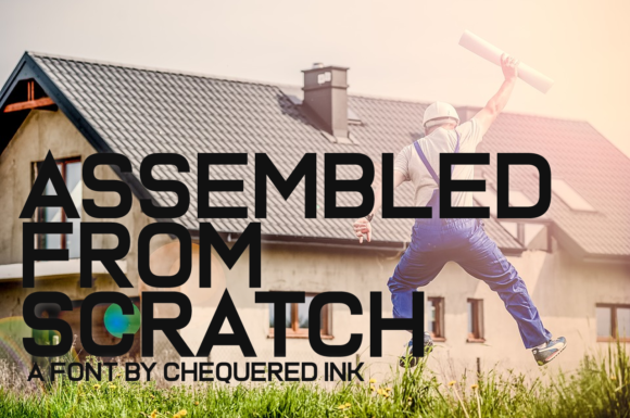 Choosing Assembled from Scratch: A Font for Editorial Stories