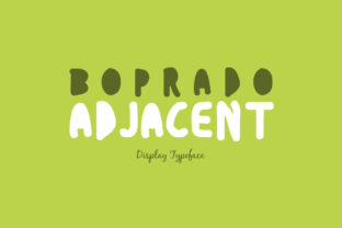 Choosing Boprado Adjacent for Editorial Typography