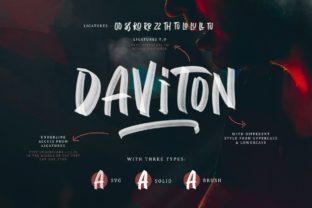 Daviton: A Versatile Display Font for Modern Branding