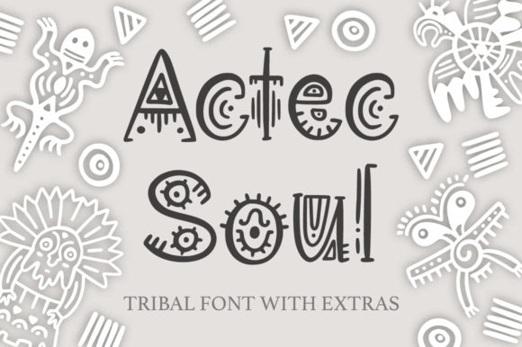 Elevate Your Brand's Authenticity with Aztec Soul Font