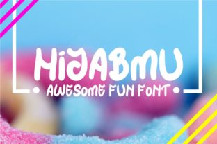 Hijabmu: A Fun Display Font for Modern Web Projects
