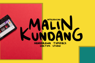 How a Display Font Like Malin Kundang Sharpens Your Campaign Message