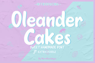 How the Oleander Cakes Font Brings Your Handmade Projects to Life