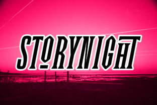 How the Story Night Font Brings Antique High Energy to Brand Identity