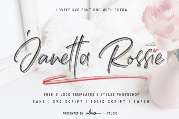 Janetta Rossie Duo: A Web Designer's Typeface for Digital Impact