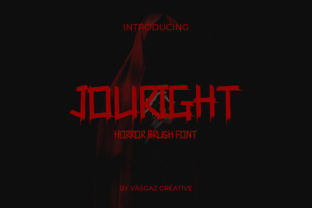Jouright: A Display Typeface for Web Designers
