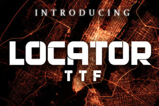 Locator: A Display Font That Guides Editorial Mood