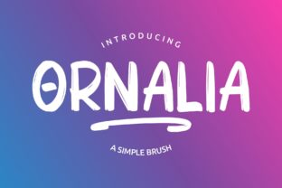 Ornalia: A Display Font Built for Character and Clarity
