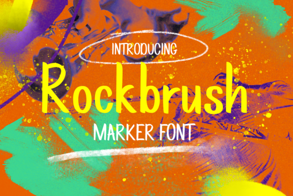 Rockbrush: The Display Marker Font That Breaks the Grid