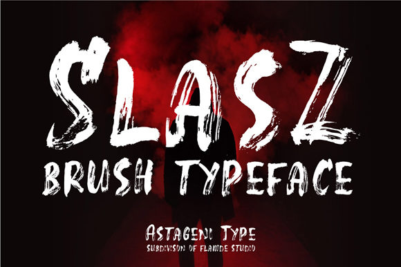 Slasz Brush: The Crafted Display Font for Editorial Storytelling