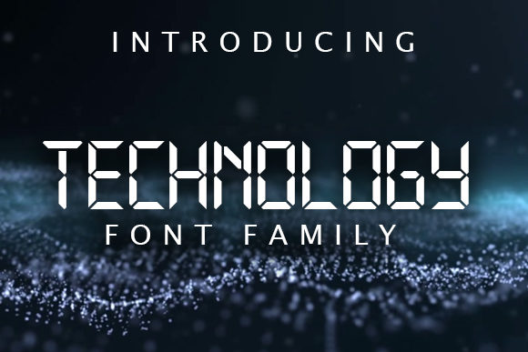 Technology Family: A Font That Makes Your Brand Feel Modern and Memorable