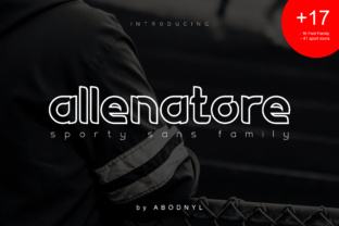 The Allenatore Family Font in Your Marketing Campaigns