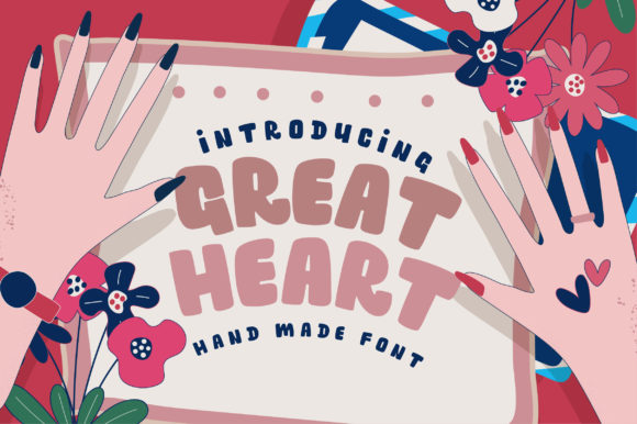 The Great Heart Font for Bold Web Design Projects
