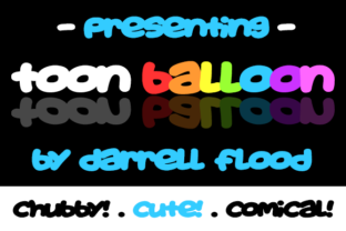 Toon Balloon Font: A Friendly Display Typeface for Branding