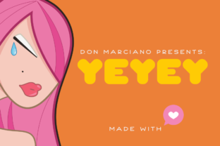 Yeyey Font: The Kawaii Typeface Your Campaigns Have Been Waiting For